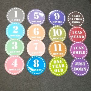 New in package and sealed baby milestone stickers (16 stickers)
